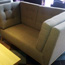 Light grey fabric restaurant sofa in Edinburgh